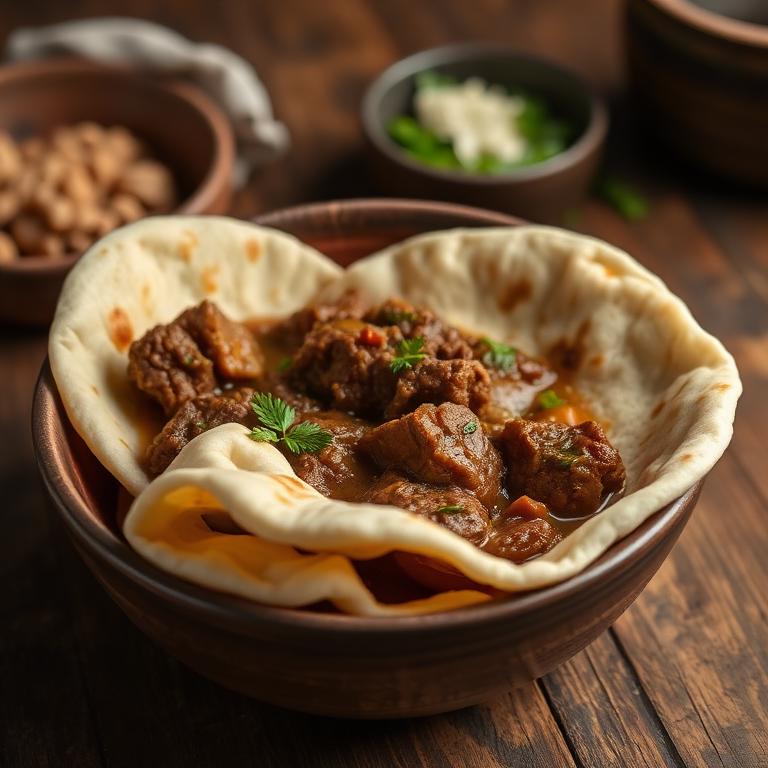 Chapati & Beef Stew